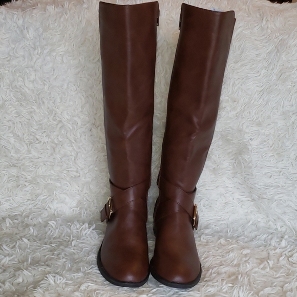 Thalia Sodi Vada Brown Riding Boot - Picture 3 of 9